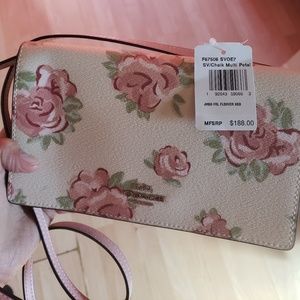 Coach floral bag